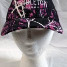 New Womens Pendleton Whisky Let'er Buck Snapback Trucker Baseball Hat Pink Camo