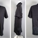 Rick's Cafe Negril Jamaica Polo Shirt Mens Large Cotton Poly Blend Gray