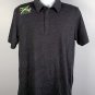 Rick's Cafe Negril Jamaica Polo Shirt Mens Large Cotton Poly Blend Gray
