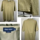 Ralph Lauren Polo Golf Horse Logo Short Sleeve Polo Shirt Mens XL Pima Cotton