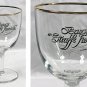 Brugse Straffe Hendrik Stemmed Beer Glass Gold Rimmed 14 oz