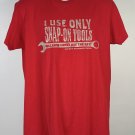 I Only Use Snap-On Tools Because I Only Use the Best T Shirt Mens Large Red