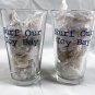 2 Alaskan IPA Beer Surf Our Icy Bay Pint Glasses Surfer Logo Brewery