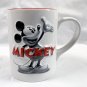 Walt Disney World Waving Mickey Mouse Ceramic Coffee Mug Raised Design 14 oz