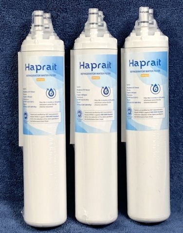 Haprait HP005 Refrigerator Water Filter Replacement 3 Pack