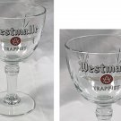 Westmalle Trappist Stemmed Belgium Beer Glass 14 oz Chalice Beveled
