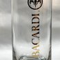 Bacardi Rum Gold Bat Logo Glass 8 oz