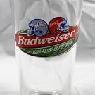 Budweiser Bud Light Official Beers of Football Pint Glass