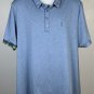William Bill Murray Polo Golf Shirt Mens XXL Polyester Spandex Blue