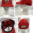 Redman Chewing Tobacco Baseball Hat Mens Embroidered Patch Red Flex Fit