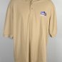 Lowes Installation Services Independent Contractor Polo Shirt Mens XL Tan