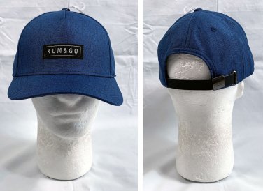 NWT Kum & Go Convenience Store Baseball Hat Mens Blue Polyester