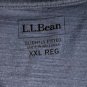 LL Bean Freeport Maine Distressed Moose Logo Slightly Fitted T Shirt Mens XXL