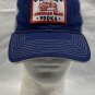 Smithworks American Made Vodka Snapback Baseball Hat Mens Blue Embroidered Patch