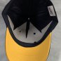 New Miller Lite Beer Baseball Hat Mens Navy Blue Yellow Bill