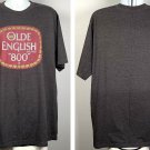 Olde English Brand 800 Malt Liquor T Shirt Mens 2XLT 50/50
