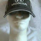 K Products Honda Baseball Hat Mens Polyester Gray Hook & Loop Strap Embroidered K Products Honda Baseball Hat Mens Polyester Gray Hook & Loop Strap Embroidered