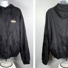 Boulevard Brewing Co Beer Full Zip Jacket Mens XXXL Full Pockets Nylon Black