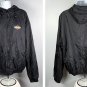 Boulevard Brewing Co Beer Full Zip Jacket Mens XXXL Full Pockets Nylon Black