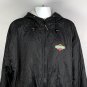 Boulevard Brewing Co Beer Full Zip Jacket Mens XXXL Full Pockets Nylon Black
