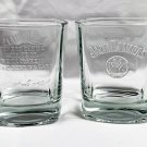 2 Jack Daniels Whiskey Glass Etched Every Day We Make it We Make it Best We Can
