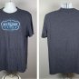 Deep Eddy Vodka Distressed Logo T Shirt Mens XL 50/50 New