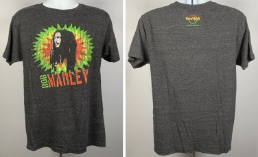Hard Rock Cafe Cayman Islands Bob Marley T Shirt Mens Medium