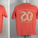 Tommy Bahama 20 Years of Relaxation T Shirt Mens Small Cotton Tropical Beachy