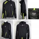 Ralph Lauren Polo Sport Performance Hooded Windbreaker Jacket Mens Small Black