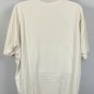Warner Bros Embroidered Tazmanian Devil Taz Polo Shirt XL Tan Cotton