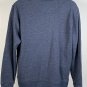 Orvis Pullover Long Sleeve Blue 1/4 Zip Snap Mens Large Embroidered Fly Fishing