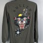 Sullen Art & Tattoo Black Cat Logo Long Sleeve Shirt Mens Small Dominik Schulte