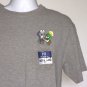 Warner Bros Marvin the Martian Hi My Name is Ruler of Earth Shirt Mens Large