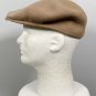Kangol Tan Newsboy Cap Hat Mens Large Made in England