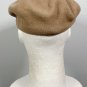 Kangol Tan Newsboy Cap Hat Mens Large Made in England