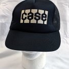 CASE Agriculture & Farm Equipment Trucker Snapback Hat Mens Black Foam