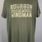 Buffalo Trace Kentucky Bourbon Whiskey World's Greatest Wingman T Shirt Mens L