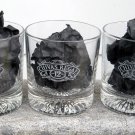 3 New Chivas Regal AGED 12 YEARS Scotch Whisky Glasses Raised base