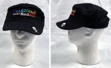 New DeadHead Double Red Ale Beer Destihl Brewery Cadet Hat Mens  Skull Logo