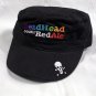 New DeadHead Double Red Ale Beer Destihl Brewery Cadet Hat Mens Skull Logo