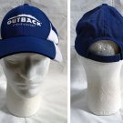 Outback Steakhouse Baseball Hat Mens Blue white Hook & Loop Nylon cotton Outback Steakhouse Baseball Hat Mens Blue white Hook & Loop Nylon cotton