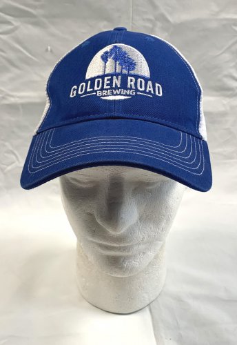 New Golden Road Brewing Trucker Baseball Hat Snapback Blue