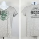 Harley Davidson Motorcycles T shirt Womens Large Holsteins Omaha Lucky Clover