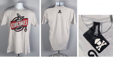 Johnny Cupcakes Olde Fashioned Goods Bike Logo Shirt Mens Medium