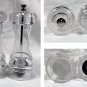Olde Thompson Clear Acrylic Salt & Pepper Mill Shakers 6.5"