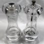 Olde Thompson Clear Acrylic Salt & Pepper Mill Shakers 6.5"