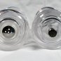 Olde Thompson Clear Acrylic Salt & Pepper Mill Shakers 6.5"