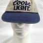 Coors Light Beer Baseball Hat Mens Womens Embroidered Logo Tan Cotton