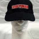 Craftsman The Official Tools Baseball Hat Mens Black Embroidered Lights in Brim