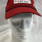 Johnnie-O Surf Baseball Hat Mens Red Snapback Cotton West Coast Prep